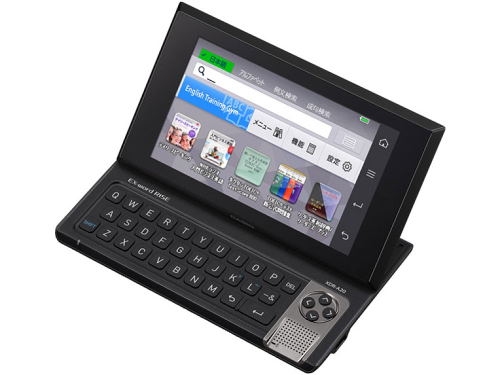 CASIO EX-word Rise XDR-A20BK 영어 일본어 전자 사전