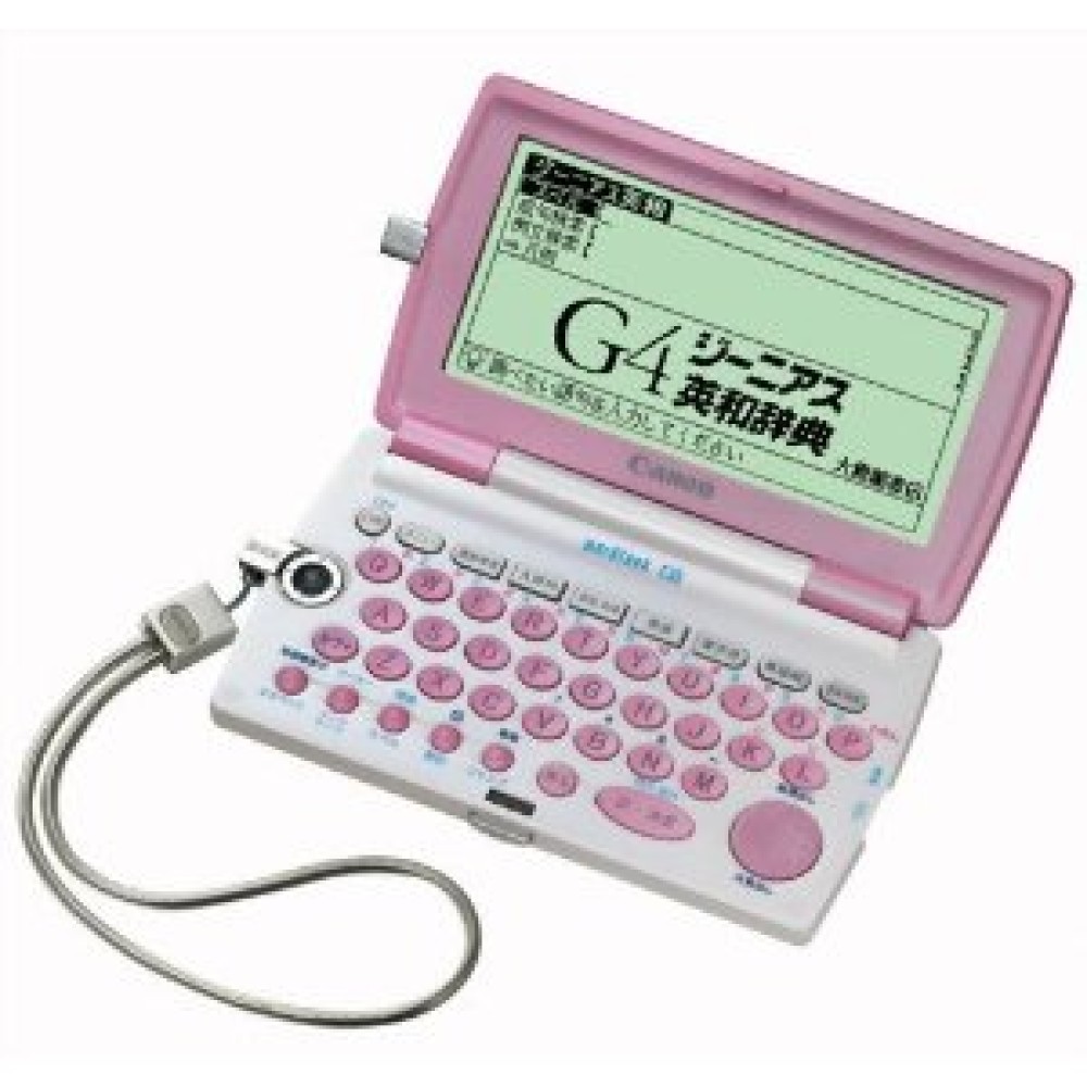 CANON Wordtank C36PK Japanese English Electronic Dictionary Pink