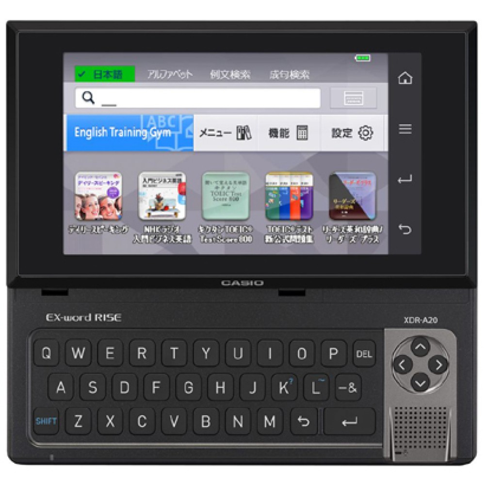 CASIO EX-word Rise XDR-A20BK Japanese English Electronic Dictionary