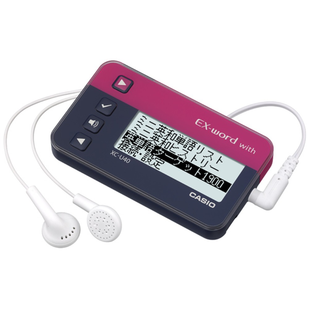 CASIO XC-U40PK Japanese English Digital Memo for Electronic Dictionary XD-U4